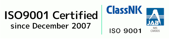 ISO 9001 Certified since December 2007